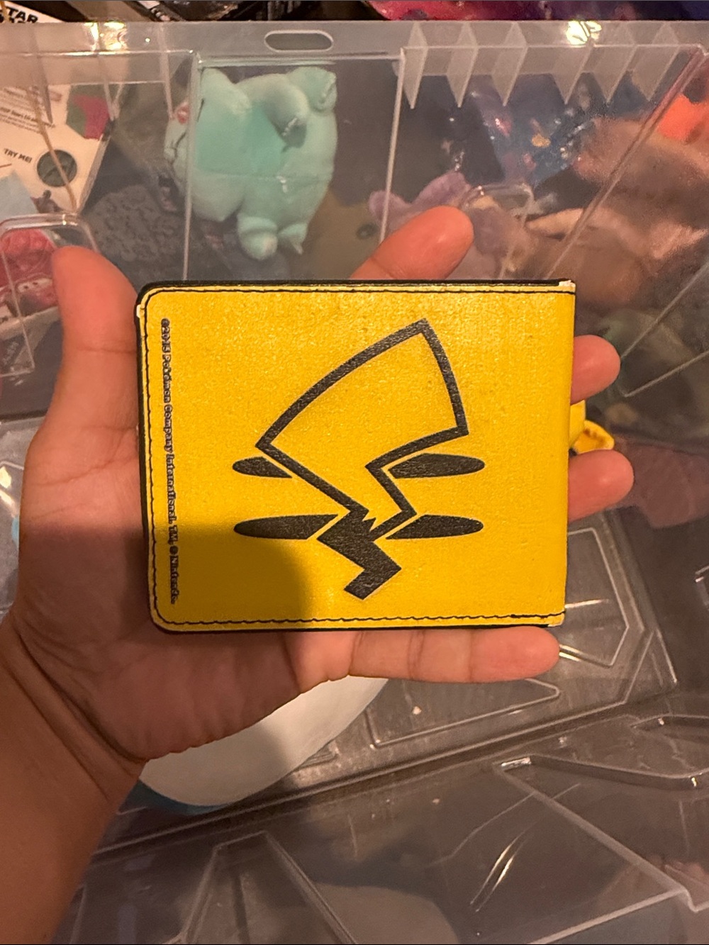 Pokemon Yellow and Black Pikachu Kids Wallet - Picture 2 of 5